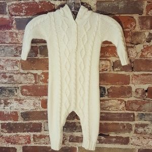 Baby B'gosh | hooded coverall sweater